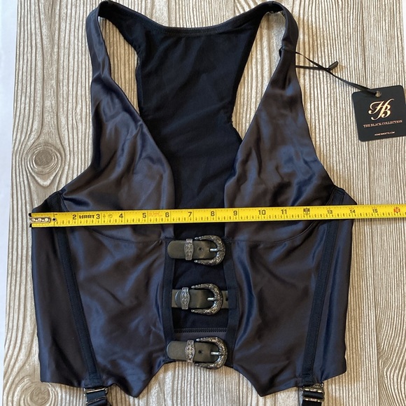Honey Birdette Max Suspender Bustier Cami Bra Top - Picture 14 of 16